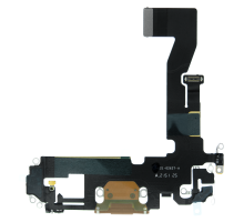 Шлейф iPhone 12 з роз'ємом зарядки gold (Original) PLS-00-00107251