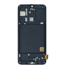 Дисплей Samsung A405 Galaxy A40 (2019) з сенсором та рамкою black (IPS) PLS-00-00131713