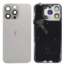 Задня кришка iPhone 15 Pro Max зі склом камери gray (Original China+) PLS-00-00155673