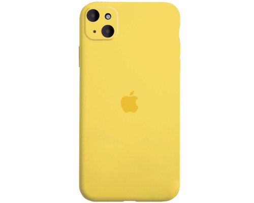 Чохол Silicone Case Full Camera Protective iPhone 13 yellow PLS-00-00104200