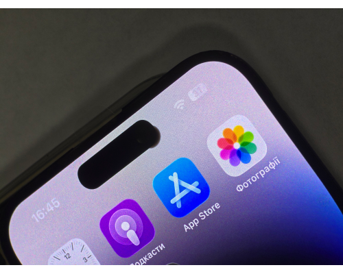 Дисплей iPhone 14 Pro з сенсором та рамкою black (OLED SOFT 120Hz) (УЦІНКА) PLS-00-00155850