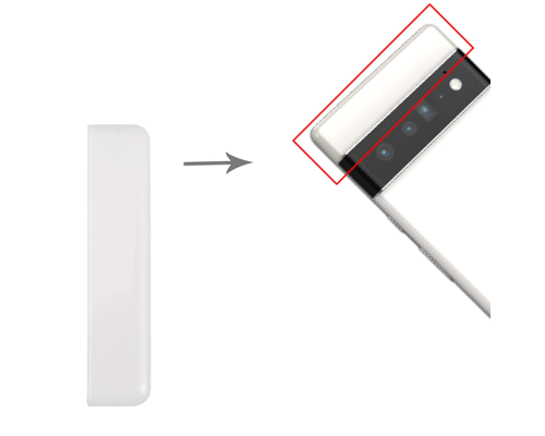 Верхня панель кришки Google Pixel 6 Pro gold PLS-00-00129107
