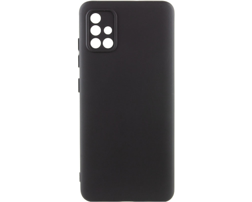 Чохол Silicone Cover Full Camera Samsung A515 Galaxy A51 black PLS-00-00116738