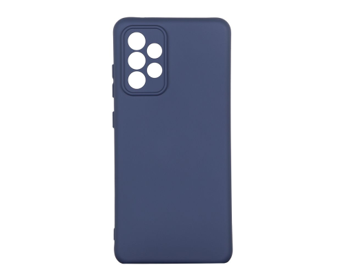 Чохол Silicone Cover Full Camera Samsung A526 Galaxy A52 5G dark blue PLS-00-00116746