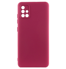 Чохол Silicone Cover Full Camera Samsung A515 Galaxy A51 marsala PLS-00-00118300