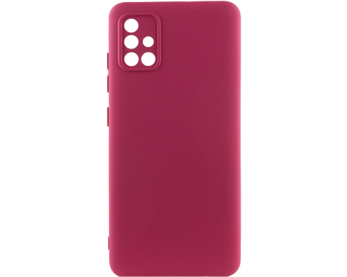 Чохол Silicone Cover Full Camera Samsung A515 Galaxy A51 marsala PLS-00-00118300