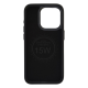 Чохол шкіряний Rally with Magnetic для iPhone 14 Pro Max black orange PLS-00-00164586