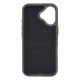 Чохол шкіряний Rally with Magnetic для iPhone 16 gray white PLS-00-00164607