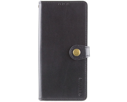 Чохол-книжка Leather GETMAN with card holder Samsung A166 Galaxy A16 (2024) black PLS-00-00135125