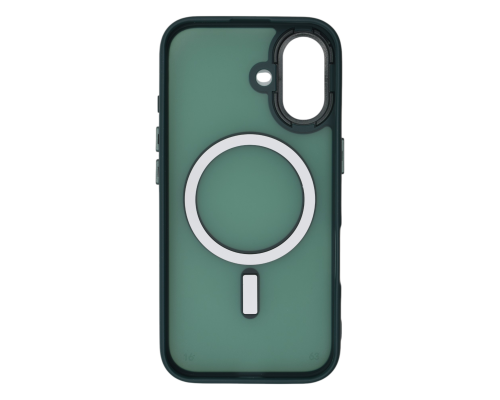 Чохол TPU+PC Metal Buttons with MagSafe iPhone 16 green PLS-00-00135472