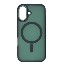 Чохол TPU+PC Metal Buttons with MagSafe iPhone 16 green PLS-00-00135472