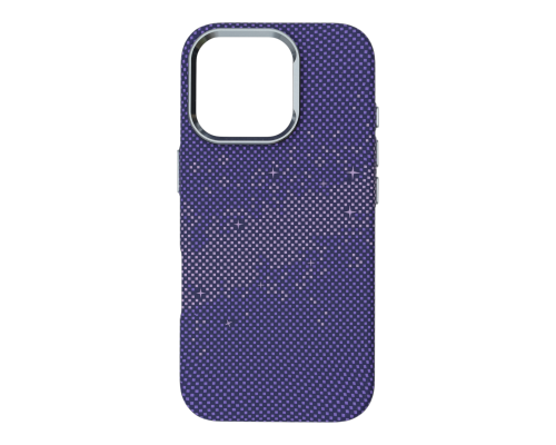 Чохол D Glory Ultra Slim with MagSafe iPhone 16 Pro purple pixel PLS-00-00156411