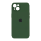 Чохол Silicone Case Full Camera Protective iPhone 13 dark green PLS-00-00104573