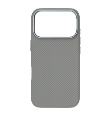 Чохол D Glory Ultra Slim with MagSafe iPhone 17 Pro Max silver carbon PLS-00-00154966