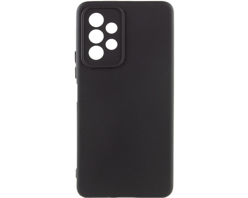 Чохол Silicone Cover Full Camera Samsung A235 Galaxy A23 black PLS-00-00105614