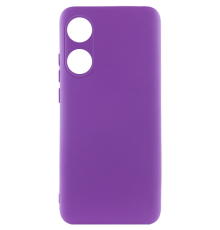 Чохол Silicone Cover Full Camera Oppo A58 4G purple PLS-00-00118196