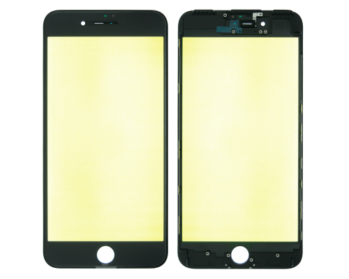 Скло дисплея iPhone 7 Plus з рамкою black (Original China) PLS-00-00083953