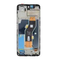Дисплей Infinix Hot 40i з сенсором та рамкою black (ver. FPC) PLS-00-00133637