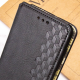 Чохол-книжка Leather Cubic Xiaomi Redmi Note 13 Pro 4G black PLS-00-00131694