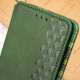 Чохол-книжка Leather Cubic Xiaomi Redmi 13 green PLS-00-00131662