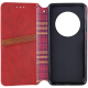 Чохол-книжка Leather Cubic Xiaomi Redmi A3 red PLS-00-00131686