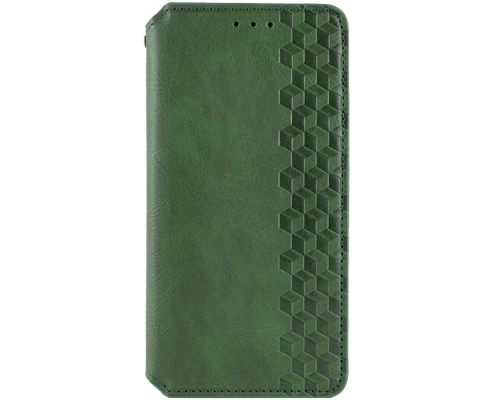 Чохол-книжка Leather Cubic Xiaomi Redmi 13 green PLS-00-00131662
