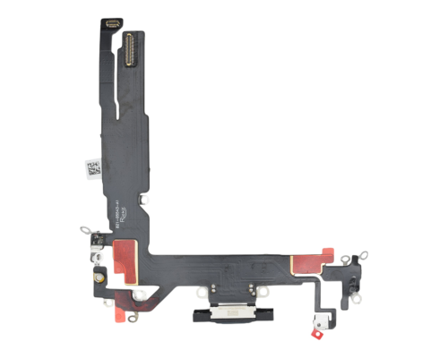 Шлейф iPhone 16 з роз'ємом зарядки black (Original China) PLS-00-00134014