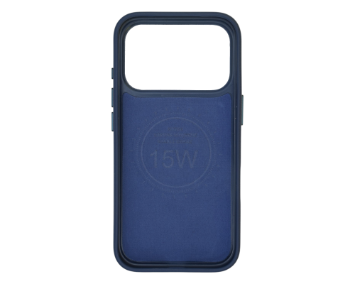 Чохол шкіряний Rally with Magnetic для iPhone 17 Pro Max blue white PLS-00-00164555