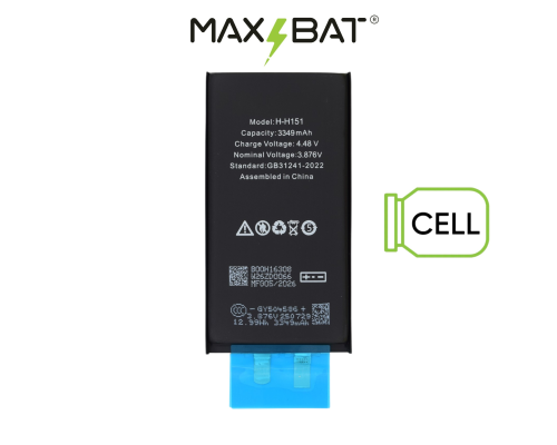 Акумулятор для iPhone 15 (Max Bat Cell - без шлейфа) PLS-00-00161097