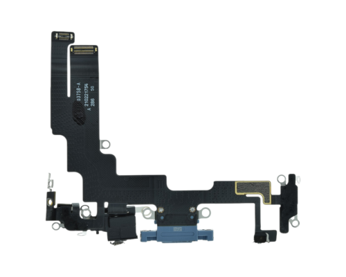 Шлейф iPhone 14 з роз'ємом зарядки blue (Original Used) PLS-00-00127222