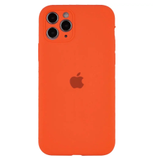 Чохол Silicone Case Full Camera Protective iPhone 12 Pro Max orange PLS-00-00103267