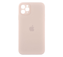 Чохол Silicone Case Квадратні Борти Full Camera iPhone 11 Pro Max pink sand PLS-00-00103225