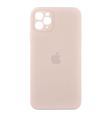 Чохол Silicone Case Квадратні Борти Full Camera iPhone 11 Pro Max pink sand PLS-00-00103225