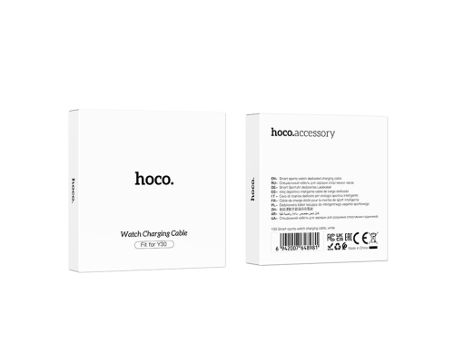 Бездротовий зарядний пристрій для смарт-годинників Hoco Y30 white PLS-00-00140316