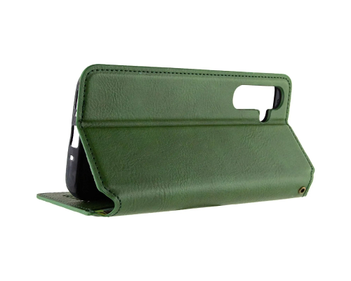 Чохол-книжка Leather Cubic Samsung A576 Galaxy A57 green PLS-00-00162919