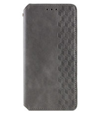 Чохол-книжка Leather Cubic Samsung A175 Galaxy A17 gray PLS-00-00162872