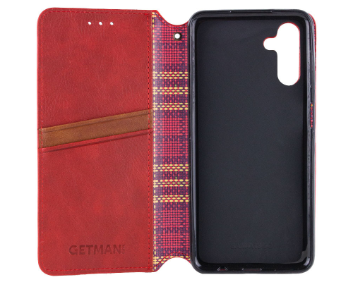 Чохол-книжка Leather Cubic Samsung A165 Galaxy A16 red PLS-00-00162866