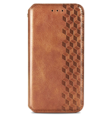 Чохол-книжка Leather Cubic Realme 11 4G brown PLS-00-00162840
