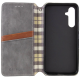 Чохол-книжка Leather Cubic Samsung A175 Galaxy A17 gray PLS-00-00162872