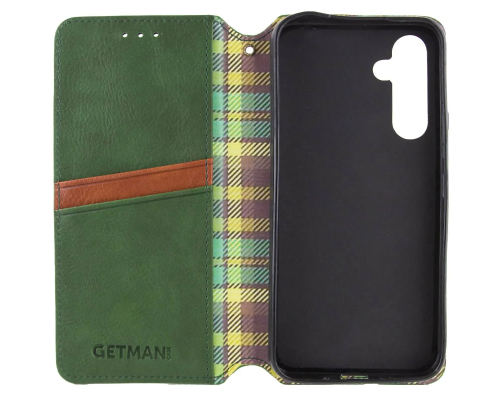 Чохол-книжка Leather Cubic Samsung A576 Galaxy A57 green PLS-00-00162919