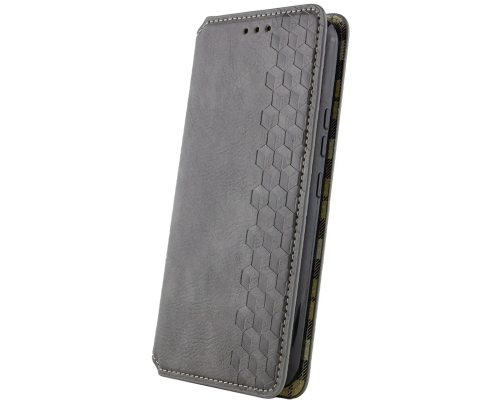 Чохол-книжка Leather Cubic Samsung A376 Galaxy A37 gray PLS-00-00162903