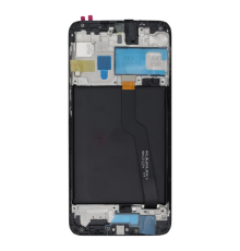 Дисплей Samsung A105 Galaxy A10 (2019) з сенсором та рамкою black (Brand Pack) PLS-00-00131877