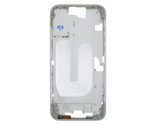Середня частина корпусу для iPhone 16 Plus EU white (OEM) PLS-00-00165159