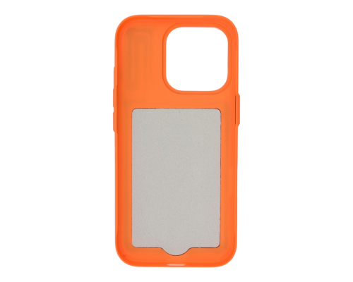 Чохол TechWoven Hybrid with Magnetic для iPhone 15 Pro orange brown PLS-00-00165298