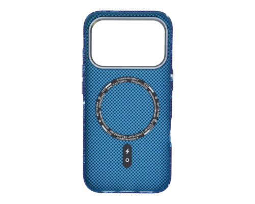 Чохол D Glory Ultra Slim with Magnetic для iPhone 17 Pro blue wave PLS-00-00165978
