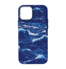 Чохол D Glory Ultra Slim with Magnetic для iPhone 12 (12 Pro) blue wave PLS-00-00166049