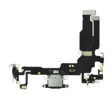 Шлейф iPhone 15 з роз'ємом зарядки black (Original China) PLS-00-00112867