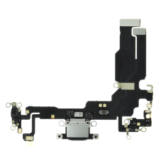 Шлейф iPhone 15 з роз'ємом зарядки black (Original China) PLS-00-00112867