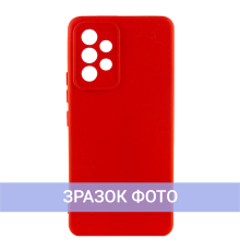 Чохол Silicone Cover Full Camera Samsung A256 Galaxy A25 red PLS-00-00122063