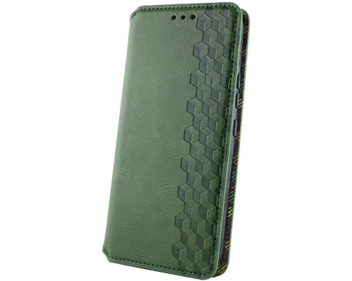 Чохол-книжка Leather Cubic Xiaomi Redmi Note 15 Pro 4G green PLS-00-00163116